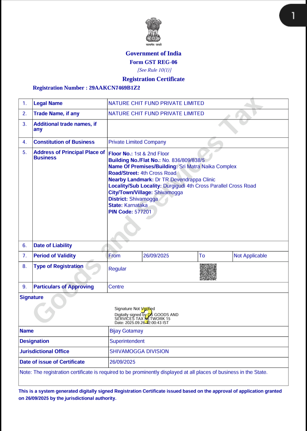 GST Registration